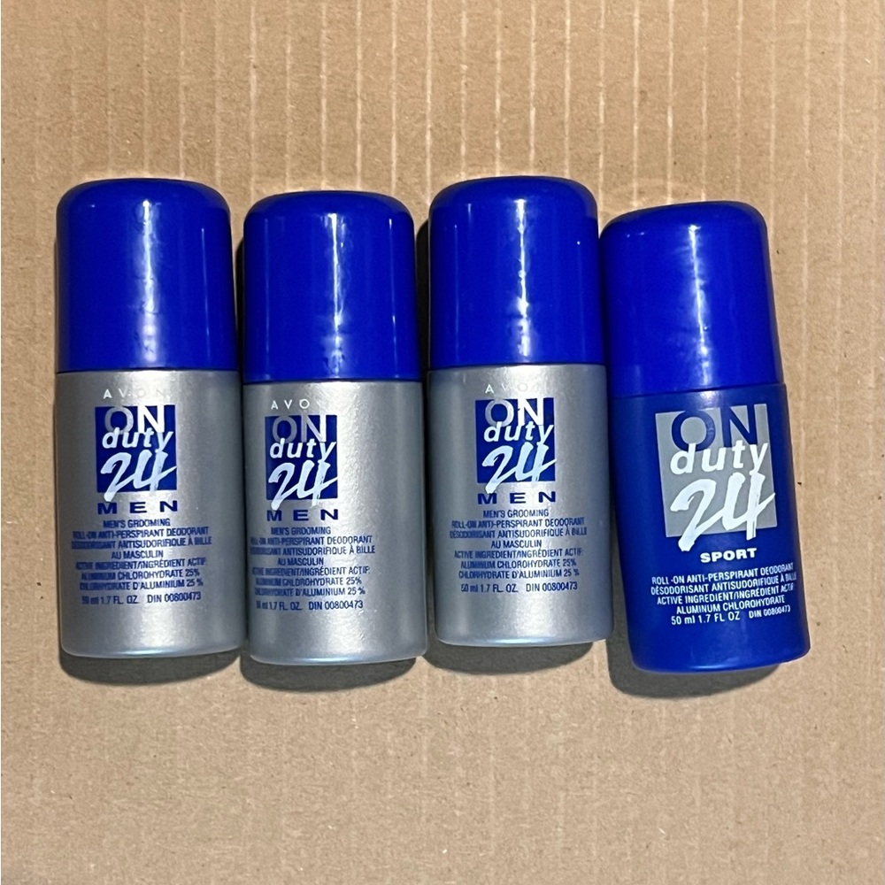 Avon On Duty 24 Sport Roll-On Antiperspirant Deodorant 1.7fl.Oz